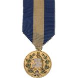 War against Ex-President Manuel Barillas Gold Medal, instituted in 1906 Breast Badge, 21 mm, GOLD,