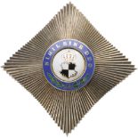 ORDER OF THE ROYAL HOUSE, 1935 Grand Officer’s Star, Civil. Breast Star, 52 mm, Silver, multipart