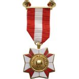 Good Conduct Medal 1st Class. Breast Badge, 40 mm, GOLD, maker’s mark “N.S.MEYER, New York”,