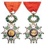 ORDER OF THE LEGION OF HONOR Knight’s Cross, 4th Republic (1951-1958), 5th Class, Luxury Model.