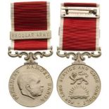 Long Service and Good Conduct Medal Breast Badge, 35 mm, Silver, maker's mark "Spink&Son, London",