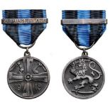 Commemorative Medal for Liberty War, instituted in 1918 2nd Class. Breast Badge, Silver, original