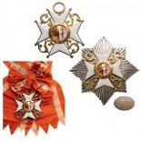 ST. GREGORY AND ST. SARKIS ORDER Grand Cross Set, 1st Class. Sash Badge, 63 mm, gilt Silver, obverse