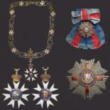 THE MOST DISTINGUISHED ORDER OF SAINT MICHAEL AND SAINT GEORGE Knight's Grand Cross Collar Chain and