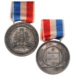 Medal for the Council of 500 Silver, 50 mm, adjusted for wear, awarded to those in the Council of