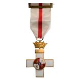 ORDER OF MILITARY MERIT Knight’s Cross, 1st Class, White Enamel for Merits in Time of Peace.