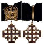 ORDER OF THE HOLY SEPULCHRE Commander's Cross, 3rd Class, instituted after 1099. Neck Badge, 37