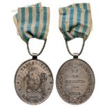 Rare Commemorative Medal of the Battle of Aytay for Officer's, 17th of August, 1865 Breast Badge,