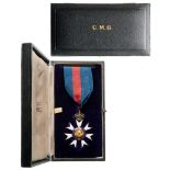 THE MOST DISTINGUISHED ORDER OF ST MICHAEL AND ST GEORGE Companion’s Cross, 2nd Type, instituted