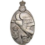 Premilitary Training Badge 1st Model, 2nd Class, Carol 2, for petty officers, inferior ranks and