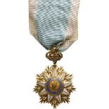 ORDER OF THE IMMACULATE CONCEPTION OF VILA VICOSA Knight’s Cross, instituted in 1818. Breast