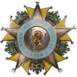 ORDER OF CARLOS J. FINLAY Grand Cross Star, 1st Class, instituted in 1926. Breast Star, 83 mm,