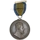 Colony of Natal Commemorative Medal for the Coronation of King Edward VII, instituted in 1902 Breast