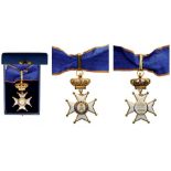 ORDER OF CIVIL AND MILITARY MERIT OF ADOLPH OF NASSAU Commander's Cross, 3rd Class, instituted in