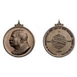 Medal “Jose Maria da Silva Paranhos”, for the Centennial of birth 1845-1945 Breast Badge, silvered