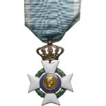 ORDER OF THE REDEEMER Knight's Cross, 1st Type, 5th Class, instituted in 1833. Breat Badge, 44x30