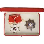 ORDER OF POLONIA RESTITUTA - ORDER OF RESTAURED POLAND (1918) Grand Officer’s Set, 2nd Class, 1st