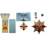 THE SACRED MILITARY CONSTANTINIAN ORDER OF SAINT GEORGE Knight's of Justice Set, instituted during