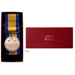 Police Long and Distinguished Service Medal Breast Badge, 36 mm, silver, hallmarked "silver" on