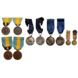 Lot of 5 Commemorative Medals Upper-Silesia, 1920-22 Commemorative Medals (2), Yvelines