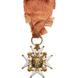 MILITARY ORDER OF SAINT LOUIS, INSTITUTED IN 1693 Knight's Cross, Louis XVIII (1814-1824) Type,