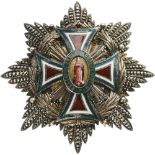 ORDER OF OUR LADY OF GUADALUPE Grand Cross Star, 1st Class, instituted in 1854. Breast Star, 85