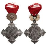 Paraguay Campaign Medal for the Allies in the War of Paraguay (1864–1870) Officers Cross, instituted