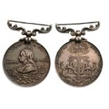 Army Temperance Association Queen Victoria Commemorative Medal, instituted in 1901 Breast Badge,
