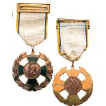 ORDER OF MILITARY MERIT, JOSE FERNANDEZ MADRID Knight’s Cross. Breast Badge, gilt Bronze, 51 mm, one