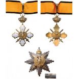 ORDER OF THE PHOENIX Grand Officer's Set with Swords, 2nd Type. Breast Badge 84x57 mm, gilt Silver