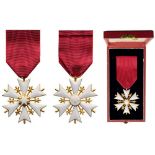 ORDER OF THE WHITE STAR, 1936 Knight's Cross, 5th Class, 1st Model, instituted in 1936. Breast