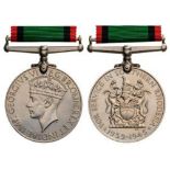 SERVICE MEDAL Breast Badges, 35 mm, silvered Metal, original suspension bar, ring and ribbon. I