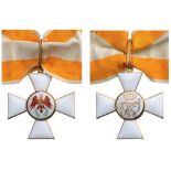 ORDER OF THE RED EAGLE Commander's Cross, instituted in 1861. Neck Badge, 53x48 mm, gilt Silver,