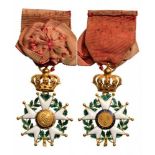 ORDER OF THE LEGION OF HONOR Officer's Cross, 2nd Restoration (1815-1830), 4th Class, instituted