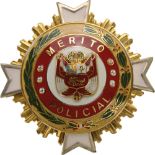 ORDER OF MERIT OF THE NATIONAL POLICE Grand Cross Star, Special Class in Brilliants, instituted in