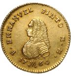 Manuel Pinto da Fonseca, Grand Master, 1741-1773, AV 20 Scudi, Gold (16.4 g). Restelli 27-28;