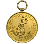 Medal n.d., original suspension loop and ring, Bronze gilt (37 mm, 23.24 g) RR! UNC