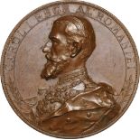 Medal 1897, Bronze(65 mm, 118.30 g), Buz. p.247. XF