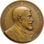 Medal 1937, signed by E.W.Becker, Bronze (60 mm, 87.76 g). XF+