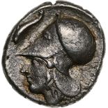 Head of Athena left / Pegasos left. Ravel 779. R ! VF