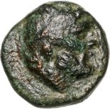 Head of Zeus right / Europa on bull left. Svoronos 127. VF-