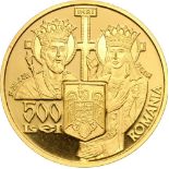 350 years foundation of the patriarchal cathedral. 1 oz fine gold, only 250 coins minted ! KM 214.