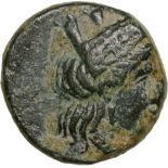 Head of Artemis right / Bee. SNG Cop. 336. VF