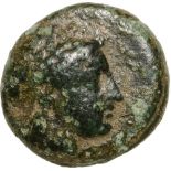 Head of Apollo right / Lions head right. BMC 8. F-VF