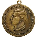 Medal 1935, original suspension loop, Bronze (30 mm, 11.35 g). R! XF