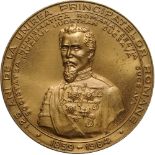 Medal 1984, signed ST.CR, Bronze (65 mm, 129.15 g). UNC-