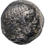 Head of Apollo right / Head of calf right. BMC 5. VF