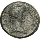 Bust of Hermes right / Athena standing left. BMC 29-32. VF-