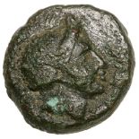 Head of Athena right / Hydra. Bellinger T3. VF