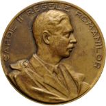 Medal 1938, Bronze (60 mm, 83.65 g). XF